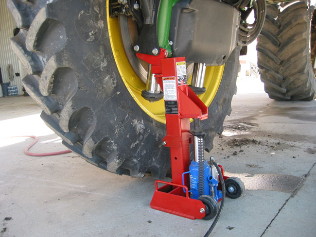 MOUNT GREEN Jack Stand for John Deere