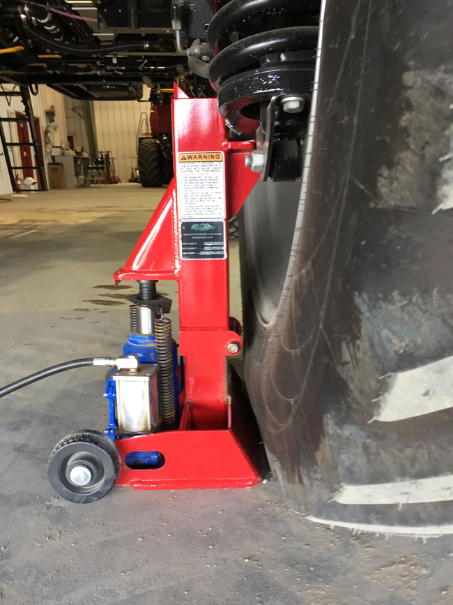 Mount Green High Clearance Sprayer Jack Stand